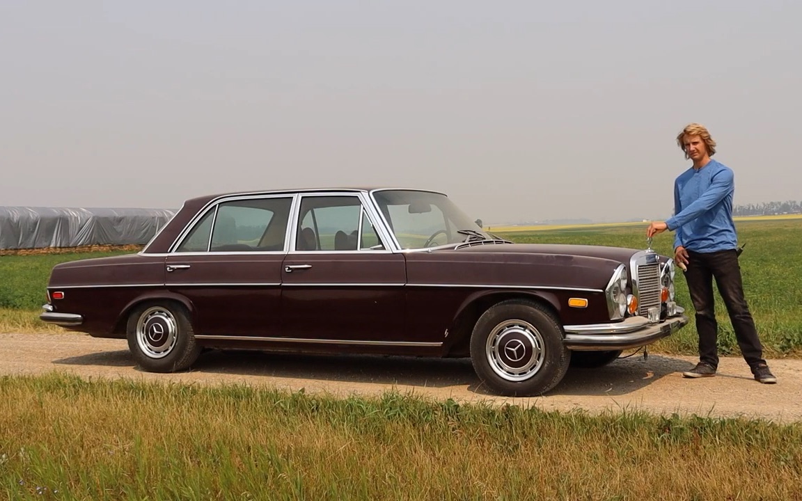 终于给自己买了一辆经典奔驰! 1972年300sel_哔哩哔哩_bilibili