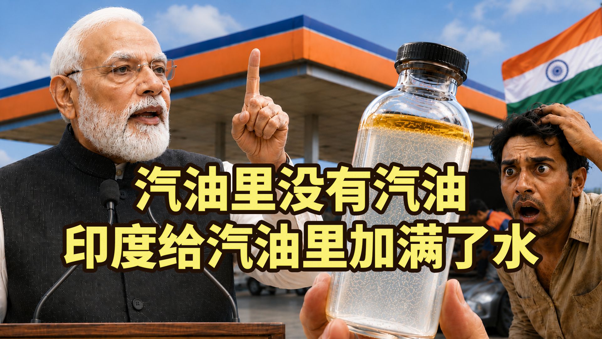 印度汽油加满了水，新车跑1万公里直接大修，油箱里爬满蚂蚁，印度乙醇汽油彻底失控