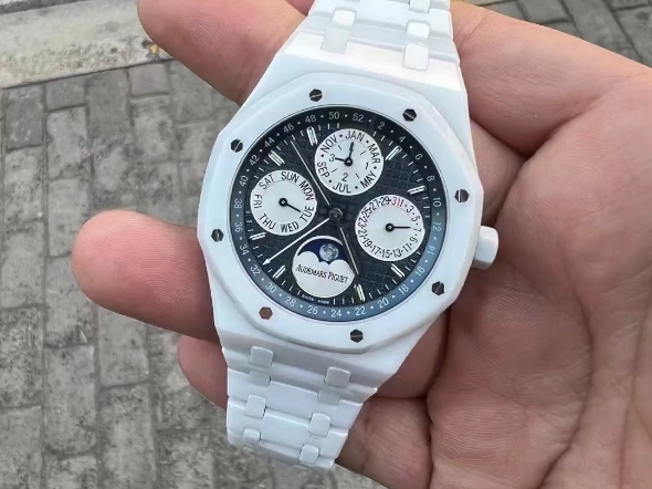 ap爱彼白陶瓷26579c