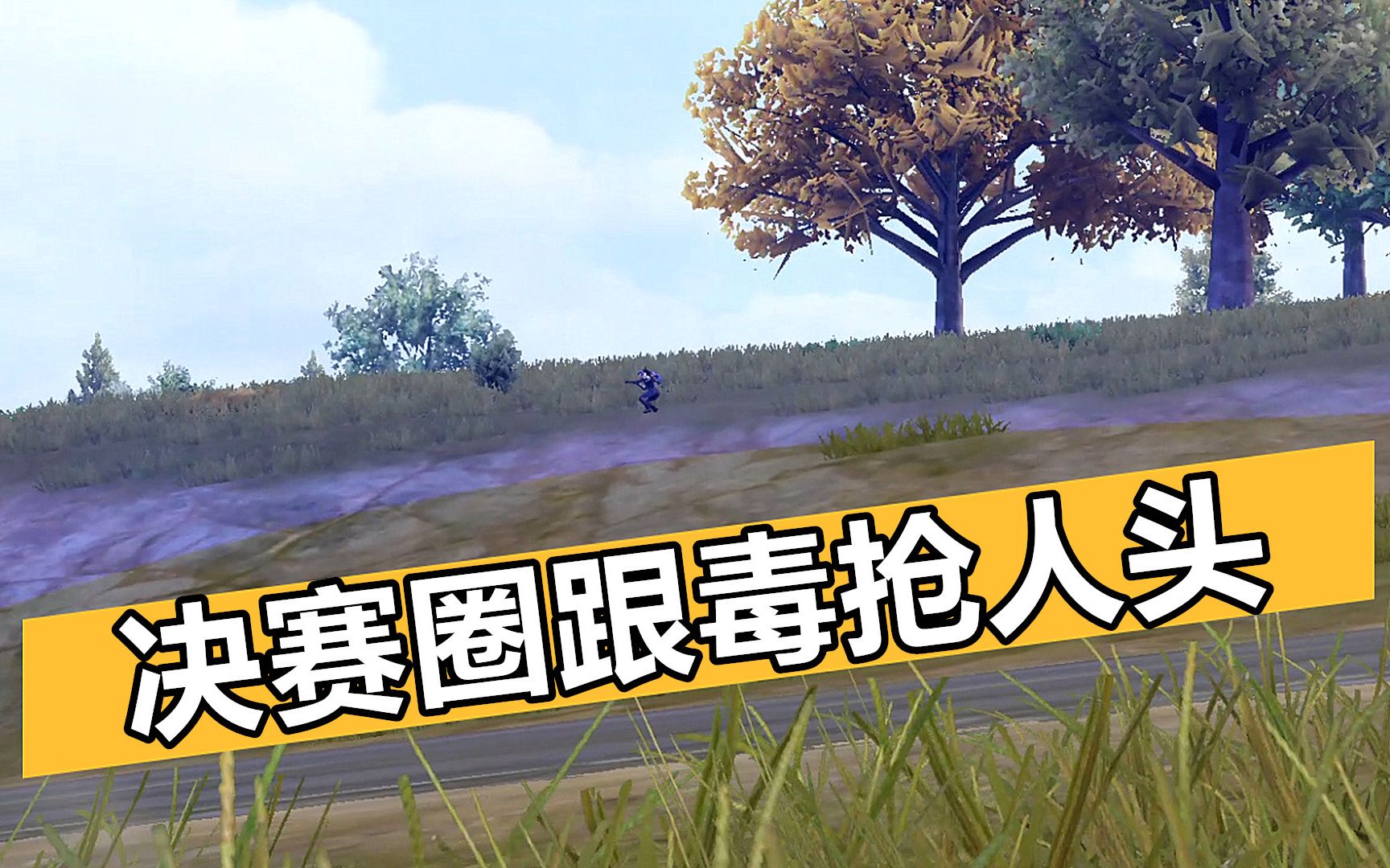 冯冯:敌人求生欲很强,决赛圈跑毒觉得要进了,不料我比毒还狠_和平精英