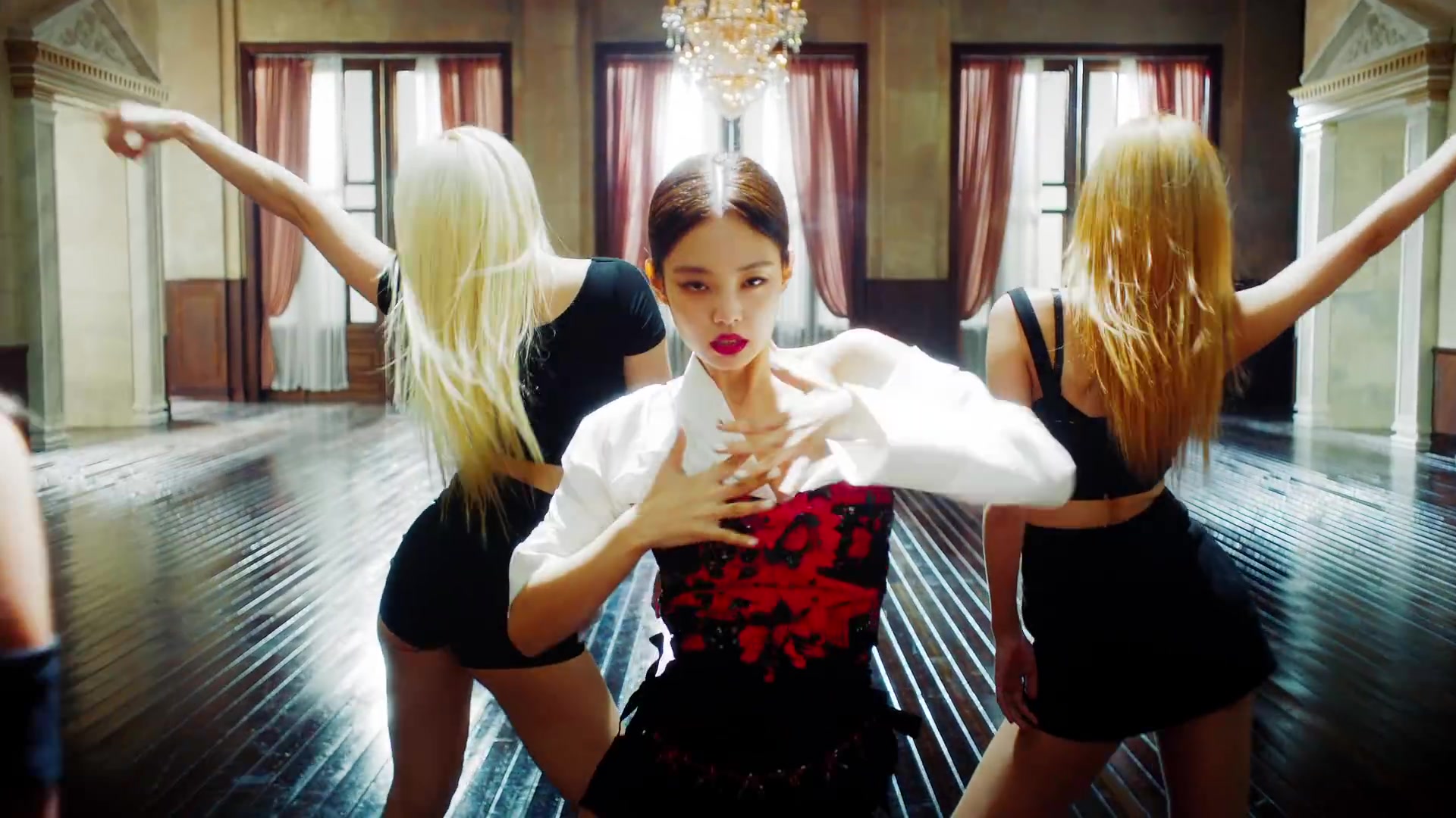 blackpink粉墨练习室舞蹈合集