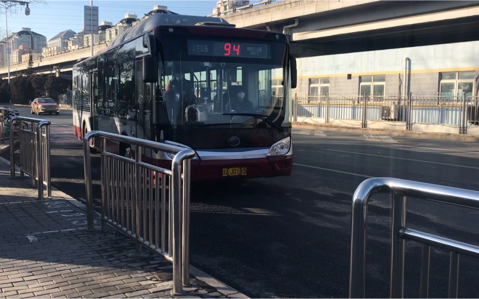 北京公交94路肖姐报站,大钟寺-大钟寺区间