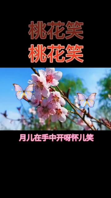 汪睿的《桃花笑》,真的是每次一听,所有阴霾就一扫而光 桃花解意,风情