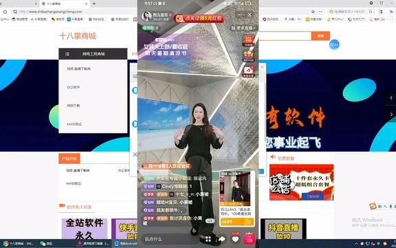 淘宝直播视频如何下载保存?十八掌商城通用视频下载器一键批量下载淘宝直播和回放哔哩哔哩bilibili