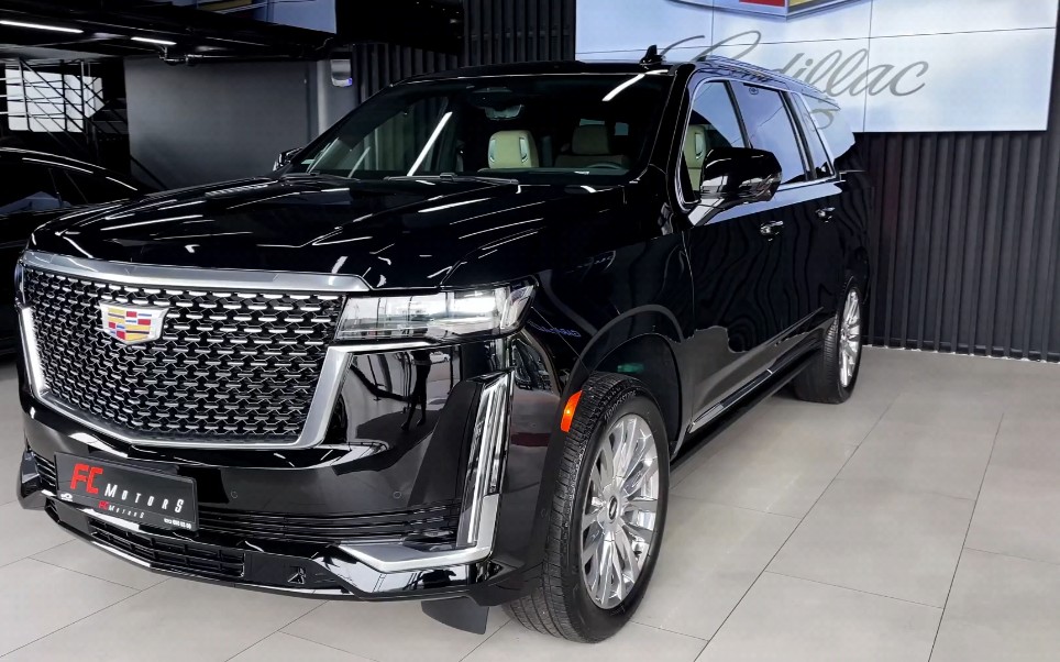 2022款凯迪拉克凯雷德外观内饰视频现车实拍