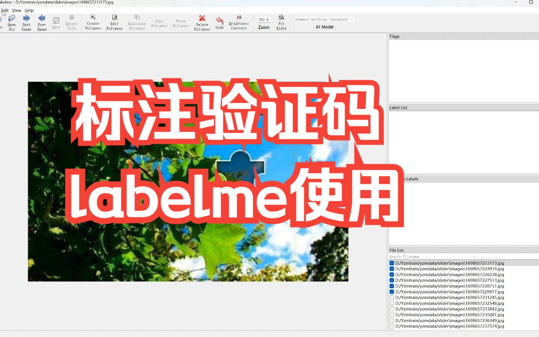 标注验证码labelme安装与使用哔哩哔哩bilibili