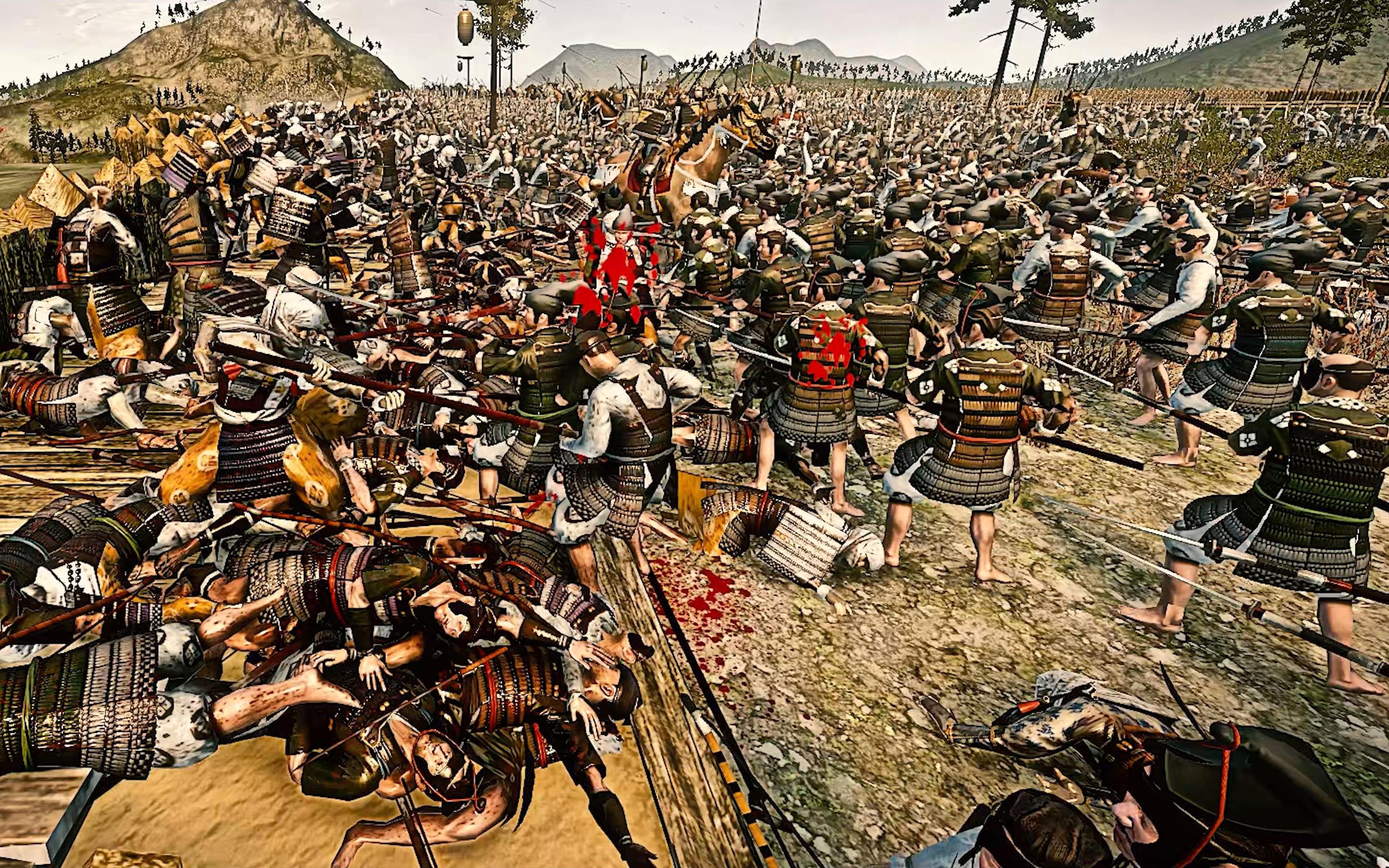 4k 120fps【幕府将军2:全面战争】骏府馆合战