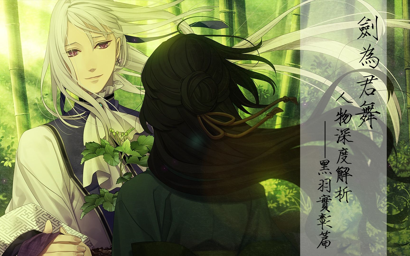 十字竹隐剑落羽念为君剑为君舞剣が君人物深度分析黑羽实彰