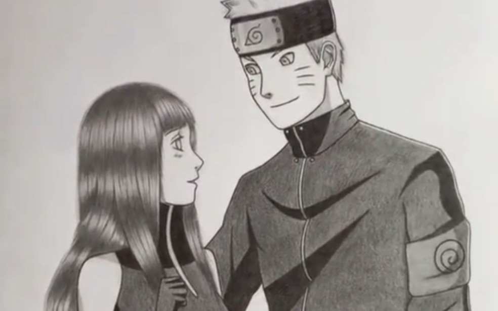 【手绘】鸣人72雏田