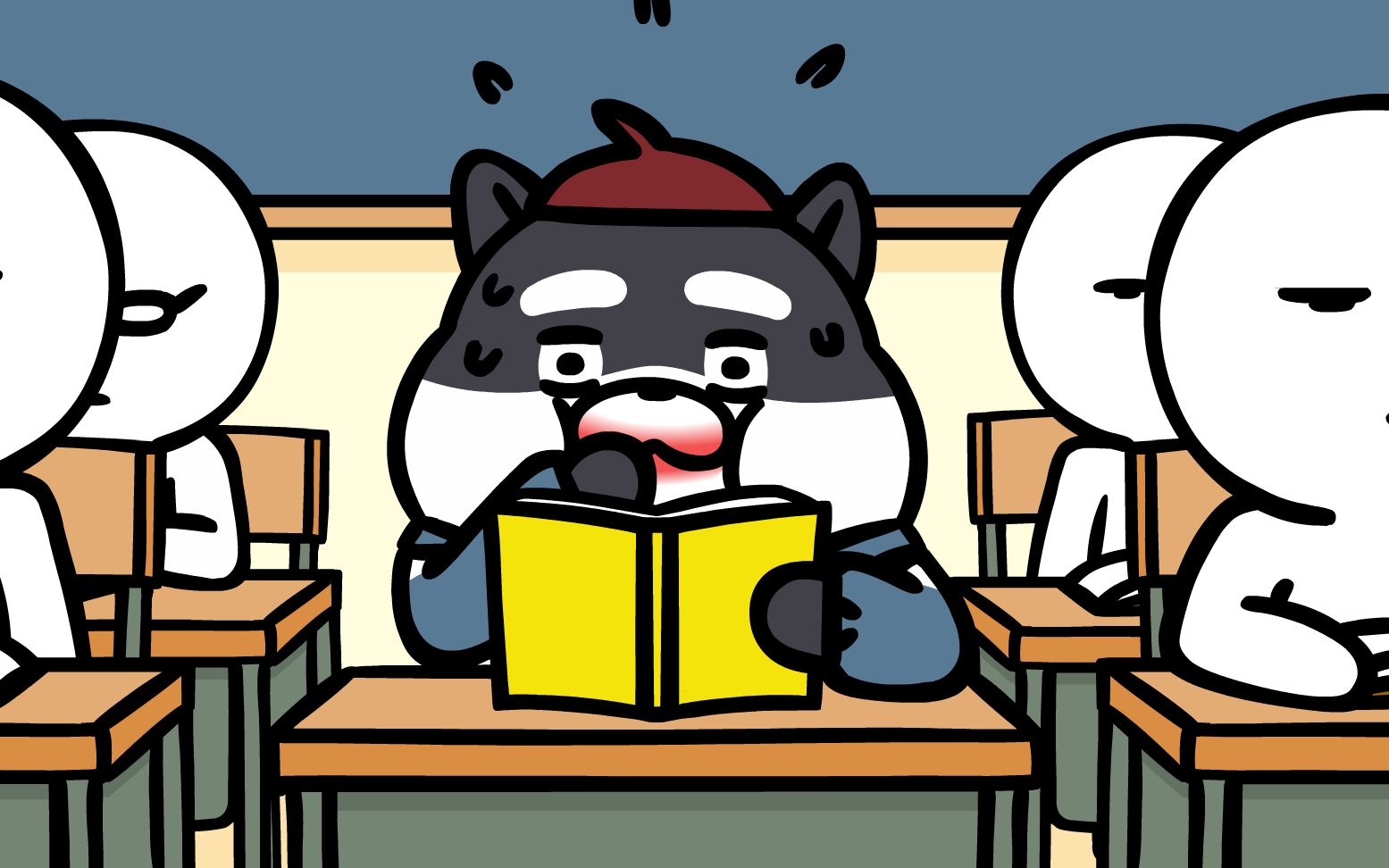 上课偷吃辣条被老师逮住后,结局是想要有多悲剧