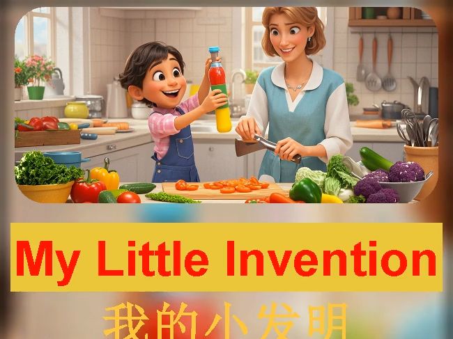 【每日英语短文跟读】我的小发明My Little Invention哔哩哔哩bilibili