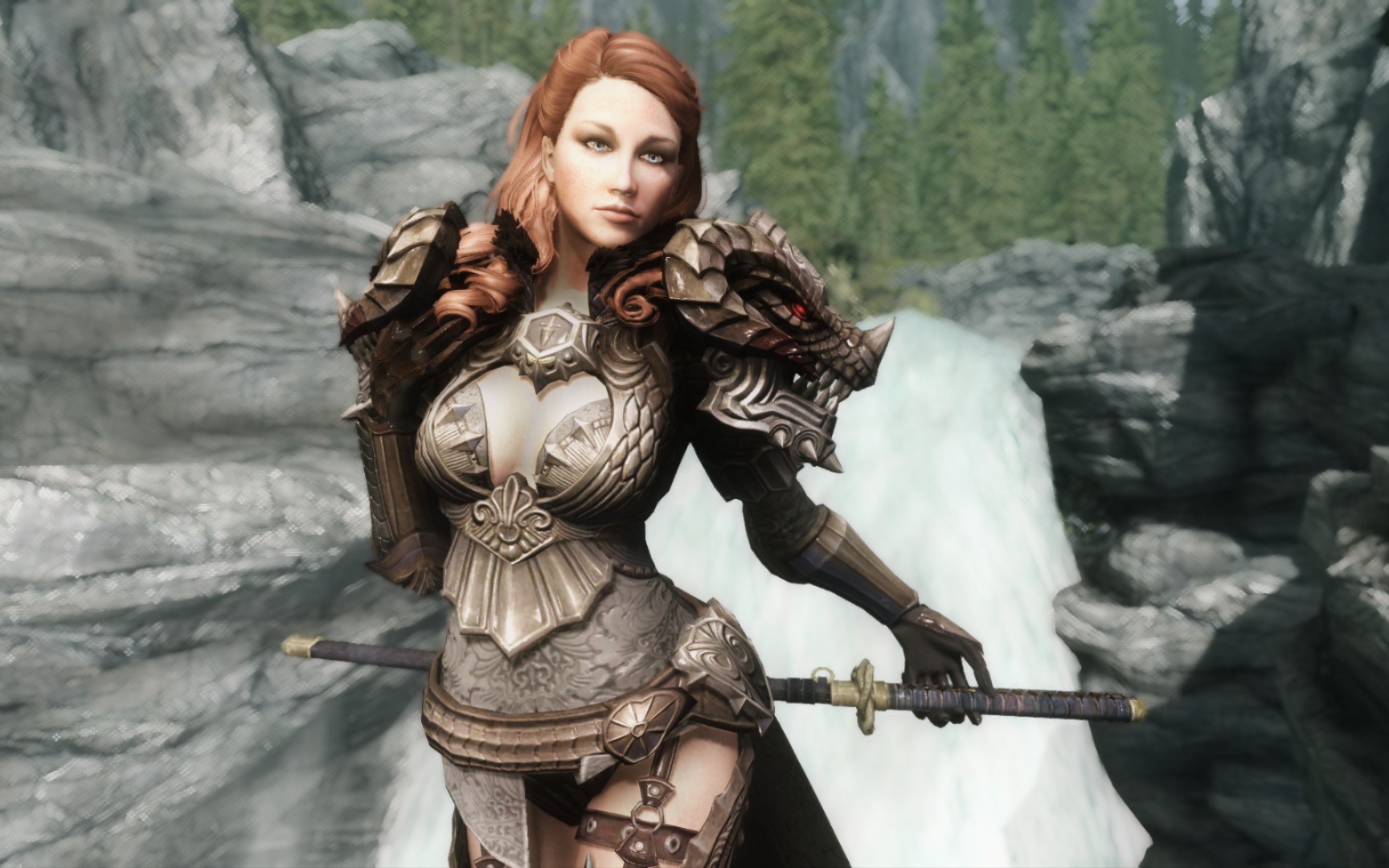 活动作品上古卷轴5魔族三姐妹屠杀巨龙p2