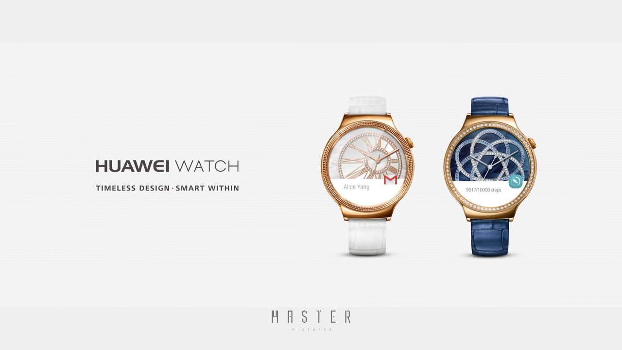 C4D动态图像设计华为女士手表广告(HUAWEI Lady Watch Design Story)哔哩哔哩bilibili