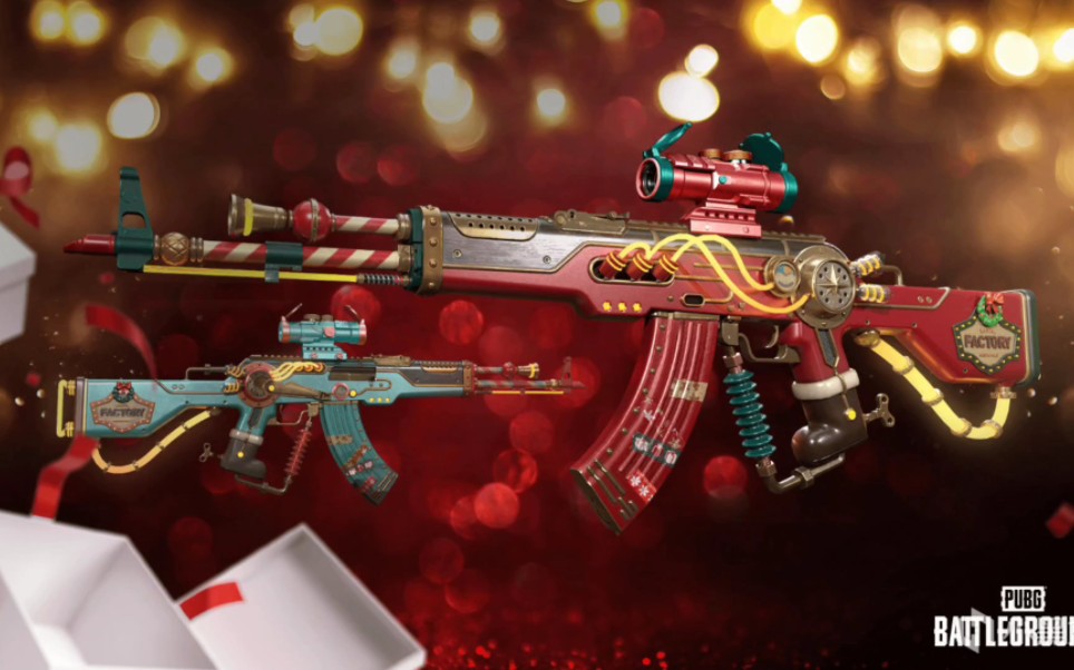 pubg:akm成长型皮肤!版本服饰鉴赏 兄弟们冲冲冲!