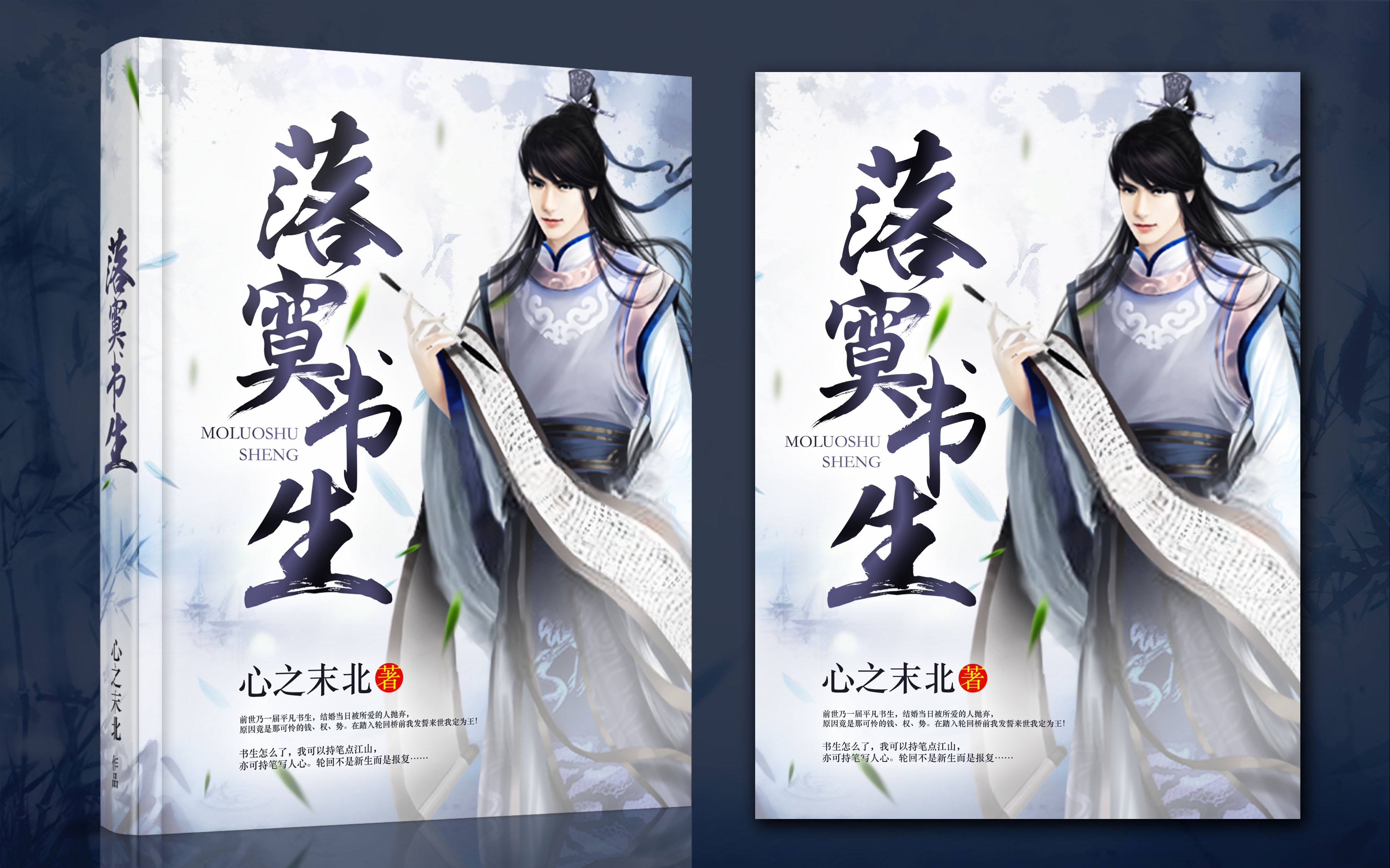 男频仙侠小说小说封面全过程