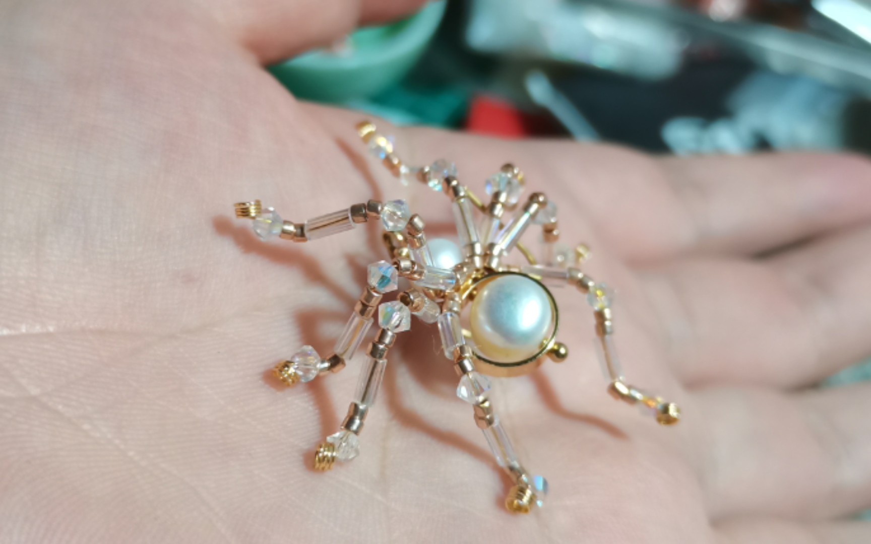 【串珠】小蜘蛛