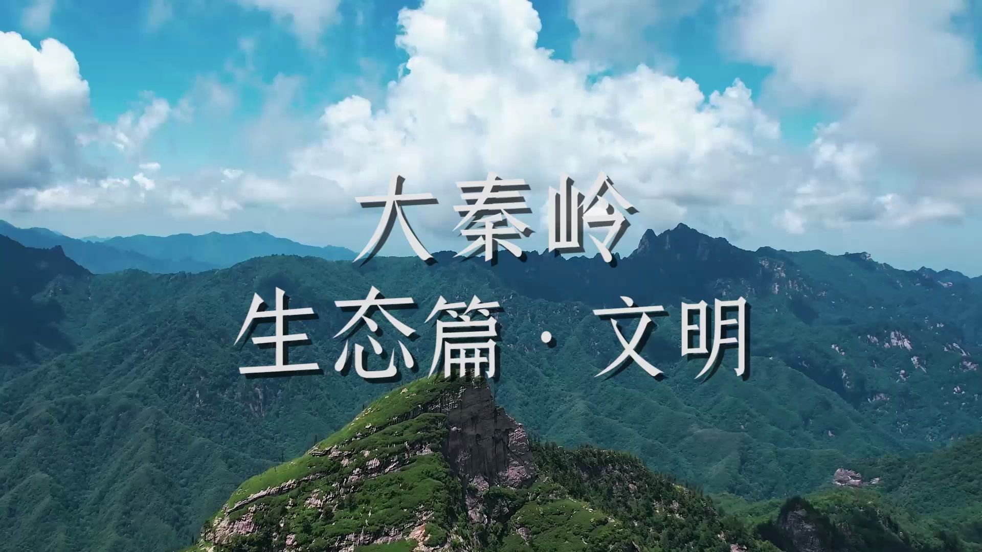 西北大学博物馆宣讲系列专题片《大秦岭(生态篇ⷦ–‡明)》哔哩哔哩bilibili