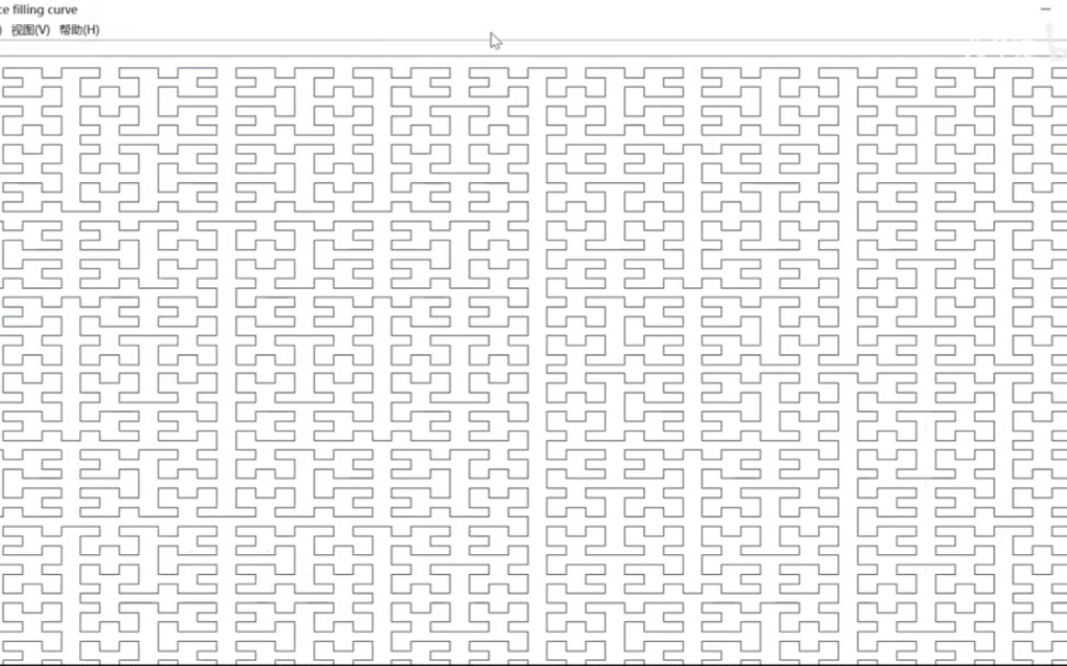 例84:Peano曲线分形算法哔哩哔哩bilibili