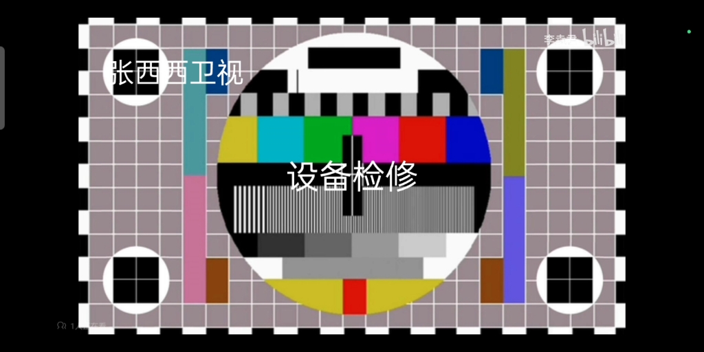 张西西电视台测试卡20220824