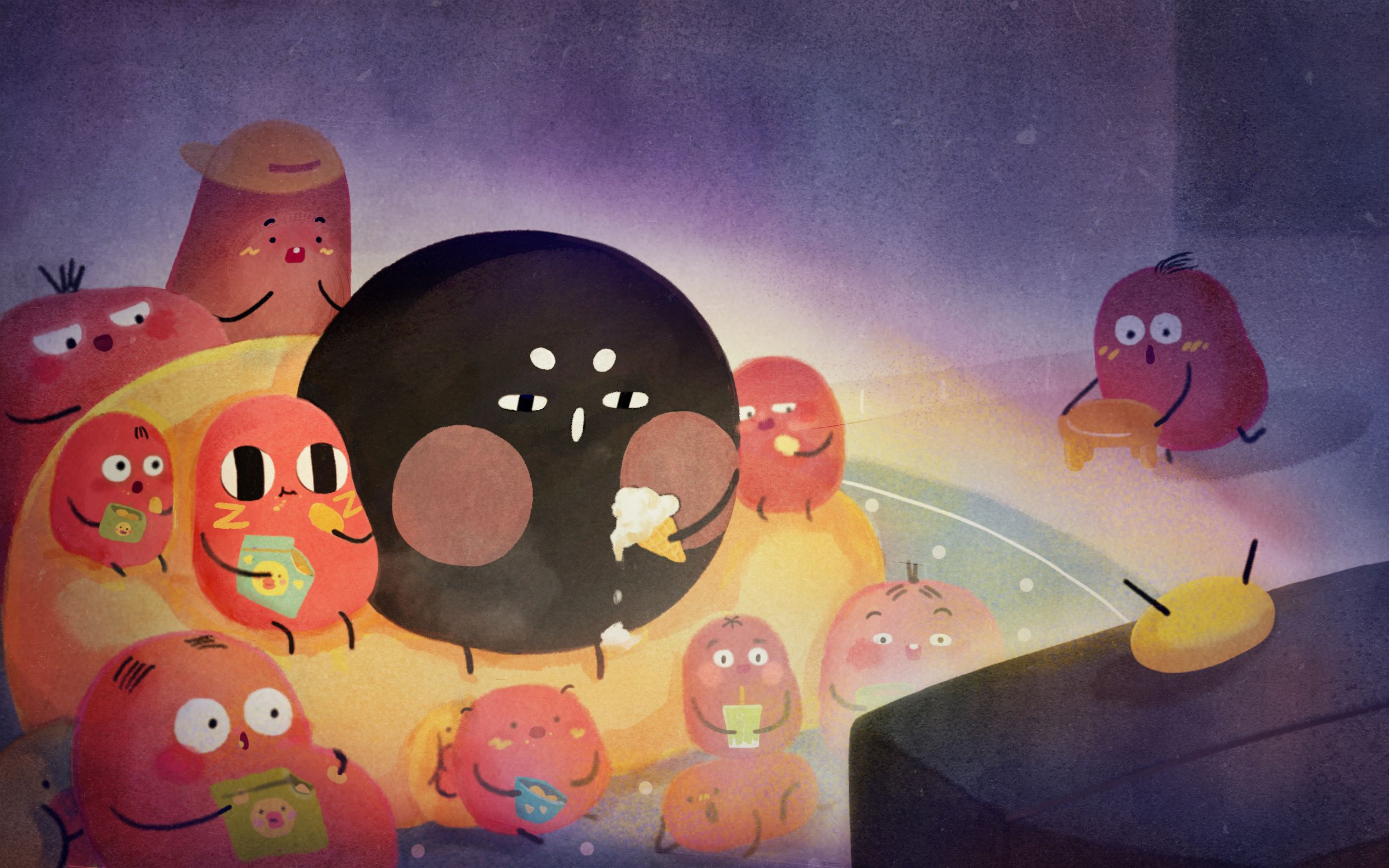 biubiubiu~红小豆与勋仔有爱小互动