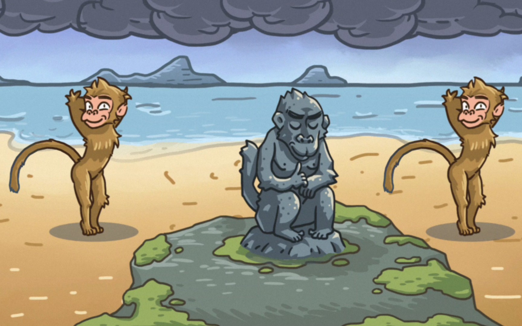 第一集,石猴出道