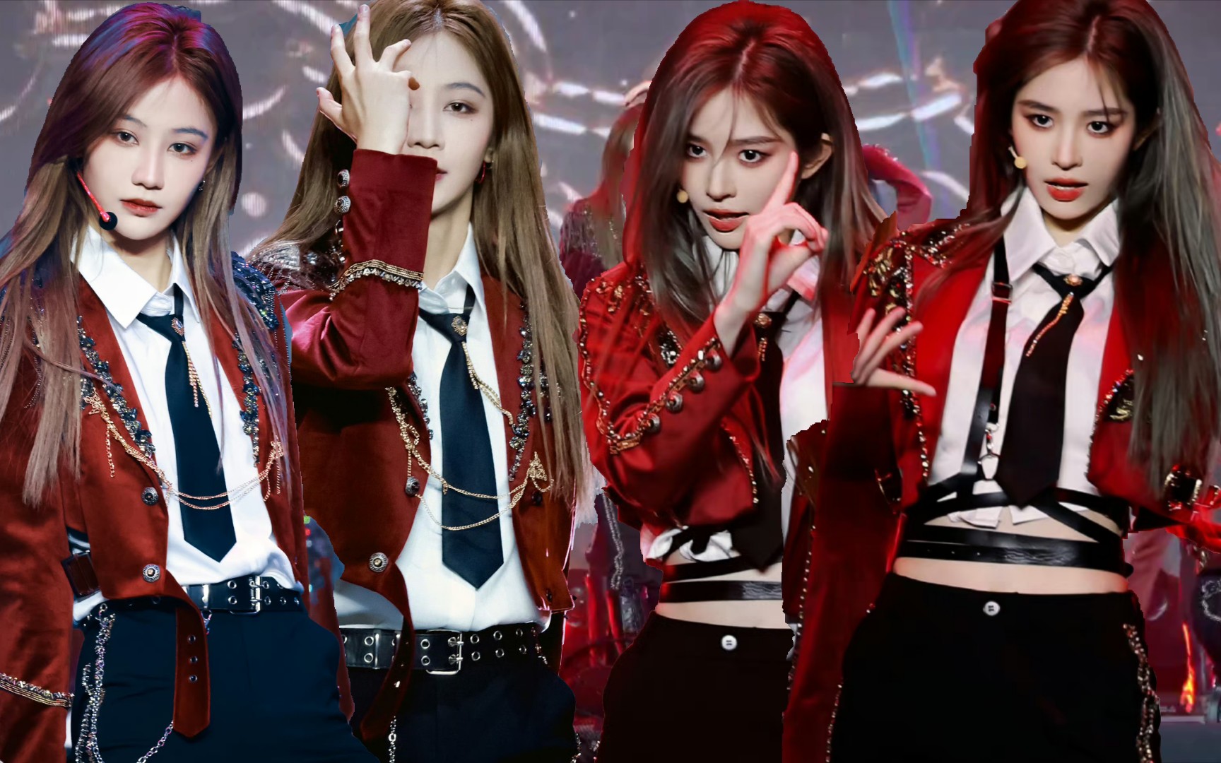 喜欢看奕琦站在一起跳舞