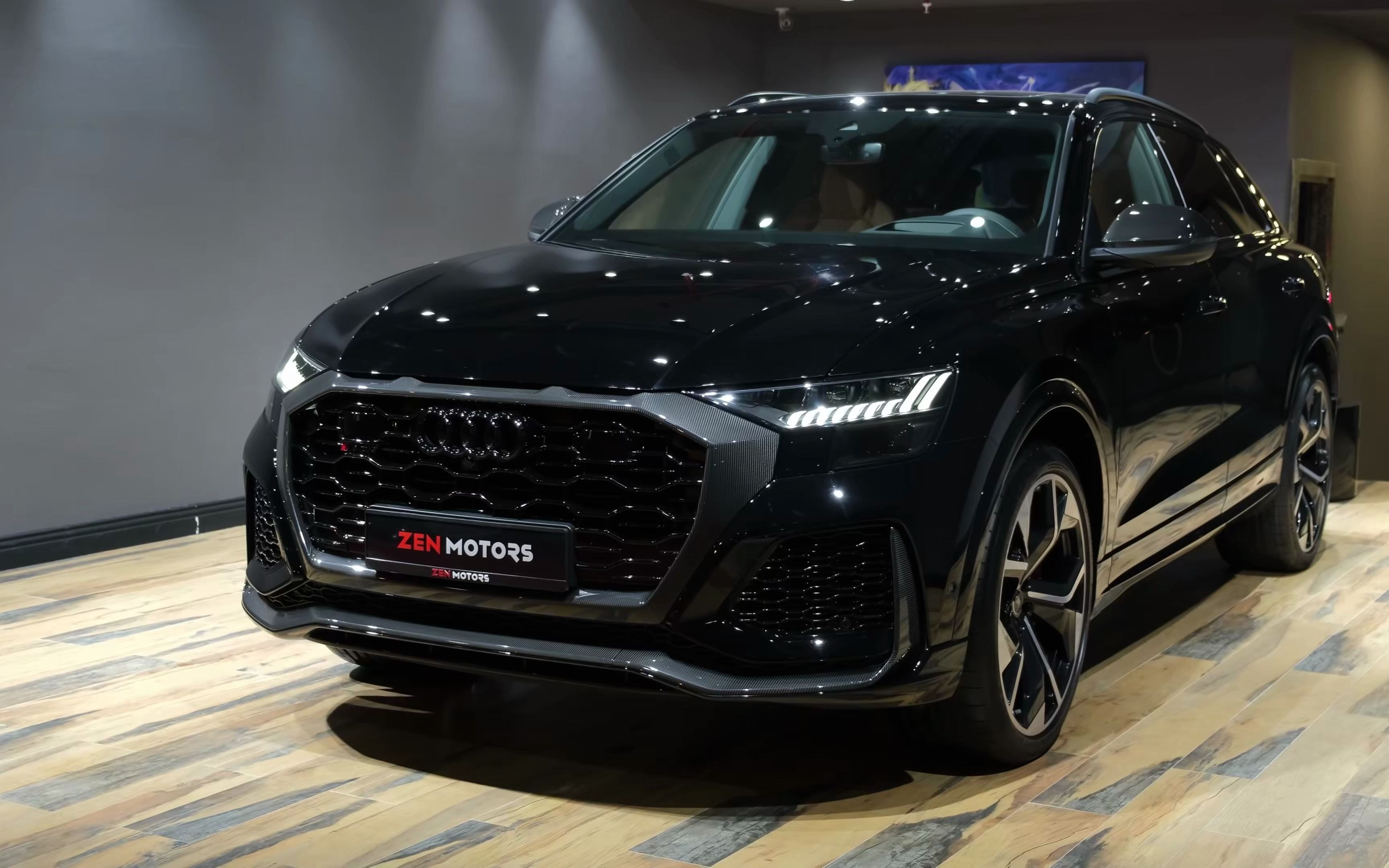 【4k】换壳兰博?2021款奥迪 rs q8!