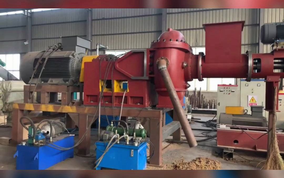 日产150吨的热磨机试机成功,看这效果您心动了吗?