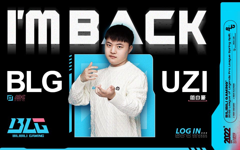 【BLG】Uzi I'M BACK记录：舞台下的560天