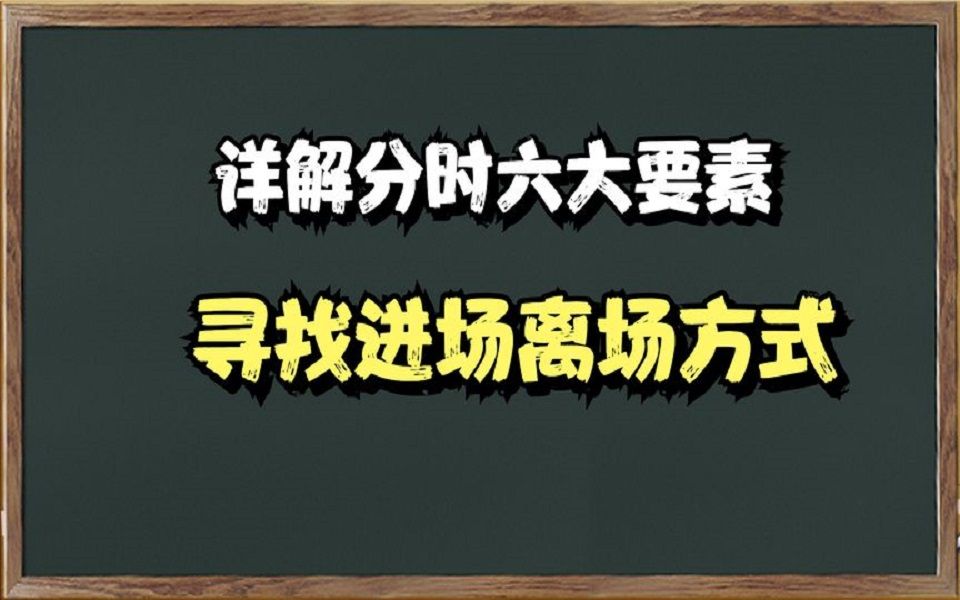 [图]A股：详细解析分时看盘技巧，通过6大要素识别进场离场点。