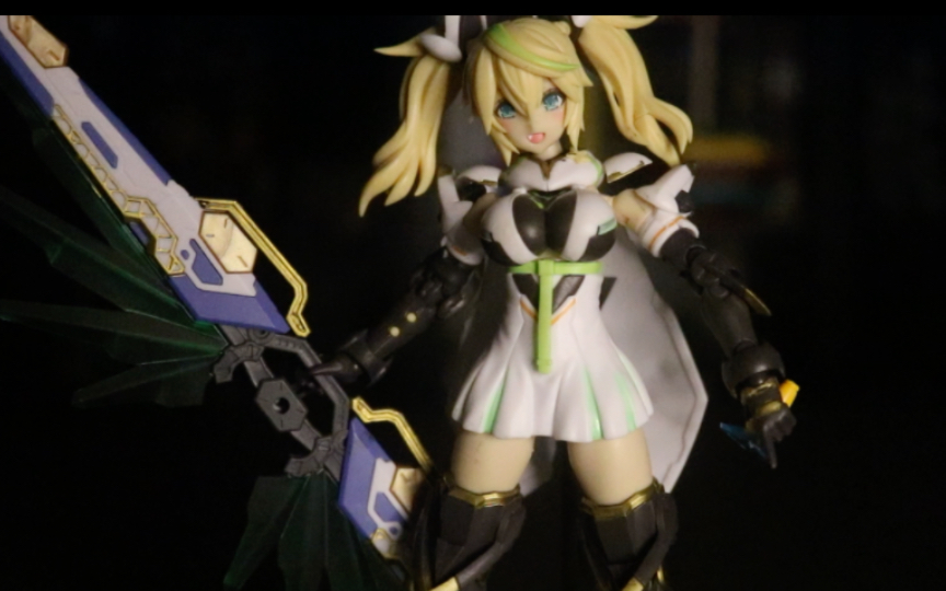 肉质满满的大腿我蚌埠住了!寿屋拼装机娘kp481 梦幻之星珍妮分享