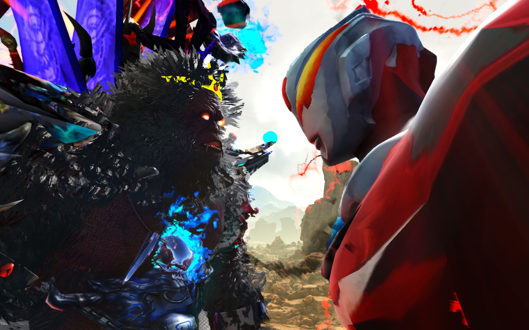 小祁游戏欧布奥特曼暗耀形态出战对战黑暗大圣谁能胜利