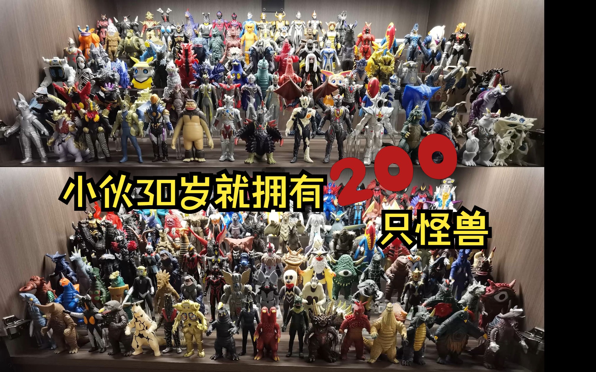 奥特曼软胶500系列怪兽部分全收集一览