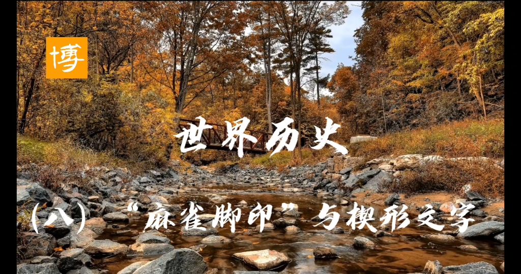 [图]世界历史（八）“麻雀脚印”与楔形文字