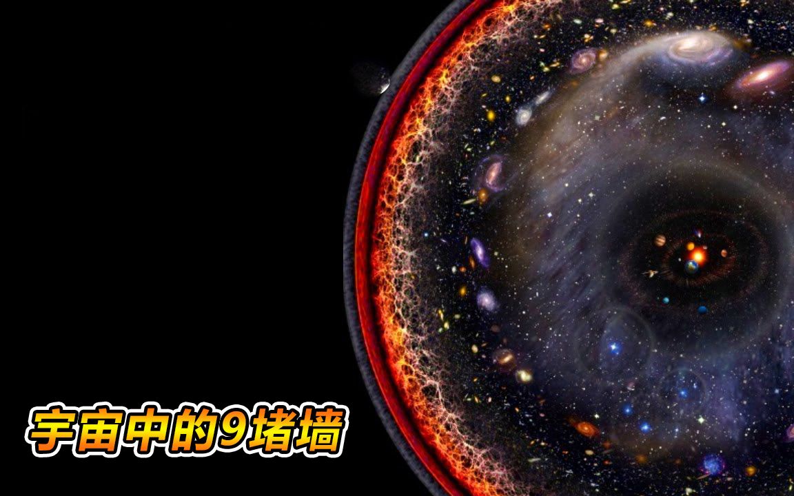 [图]宇宙有多大？从卡门线到宇宙边界，人类被9堵特殊的墙困住了