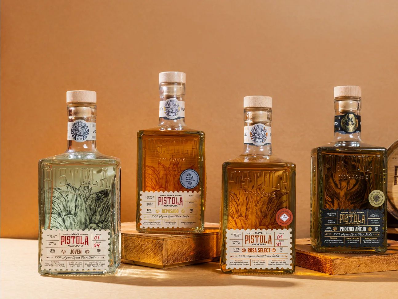 高端商务光瓶酒包装设计.