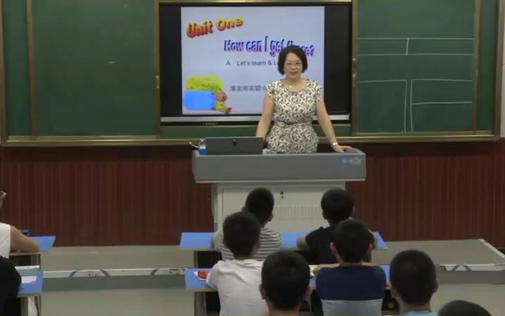 Unit 1 How can I get there A Let's learn & talk [闫文莉]【市级】公开课优质课人教PEP版小学英语六上哔哩哔哩bilibili