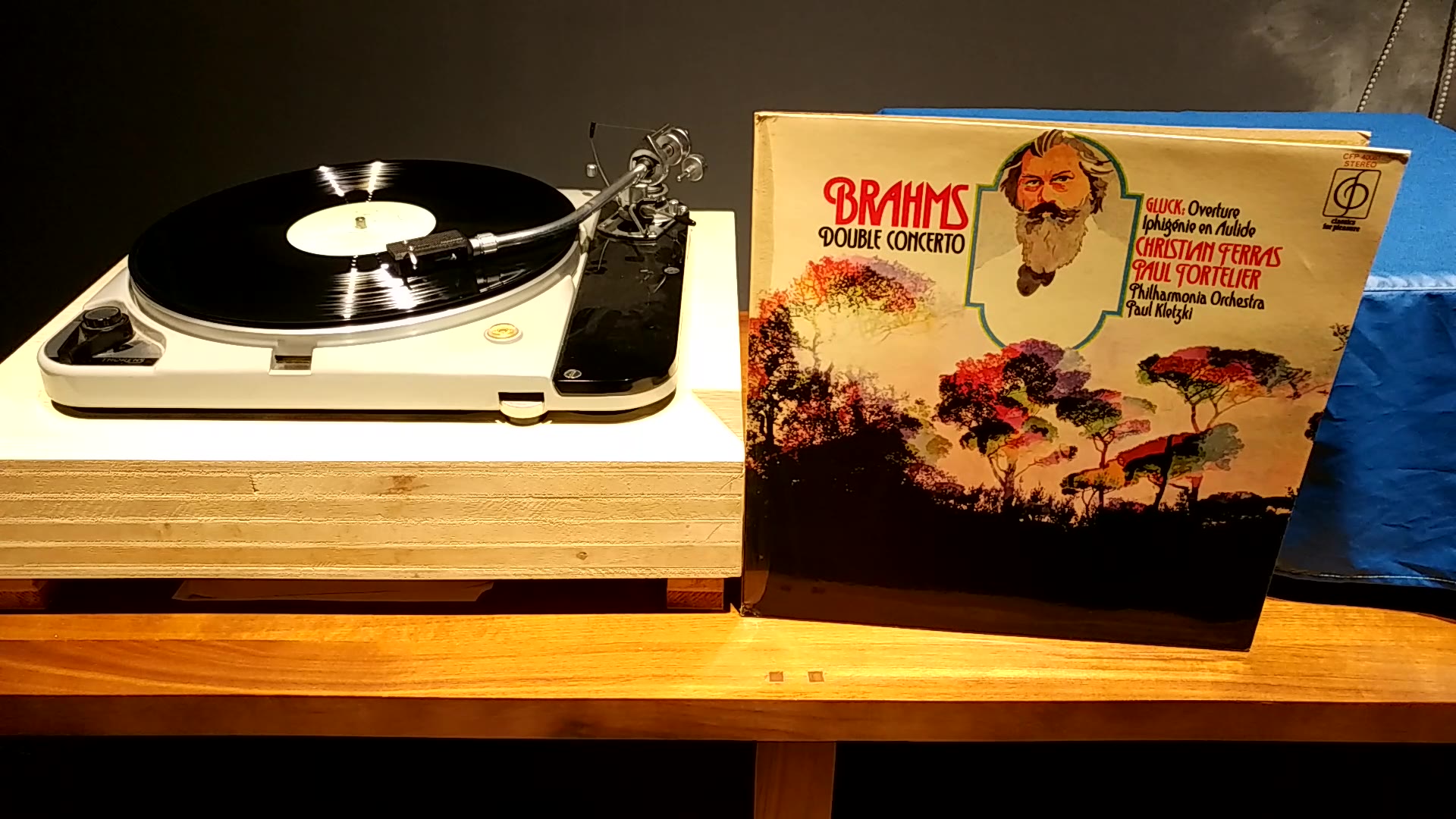 保罗克莱茨基指挥爱乐管弦乐团格鲁克伊菲姬尼在奥利德序曲