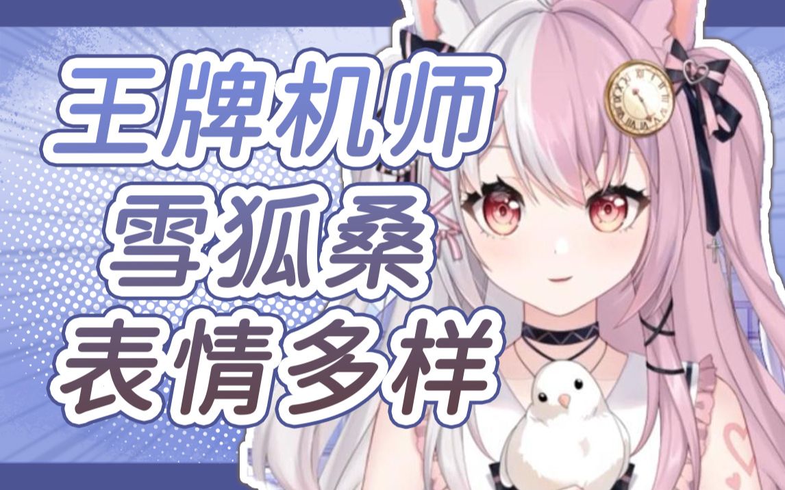 【雪狐桑】随意摆出完美表情的王牌机师!哔哩哔哩bilibili