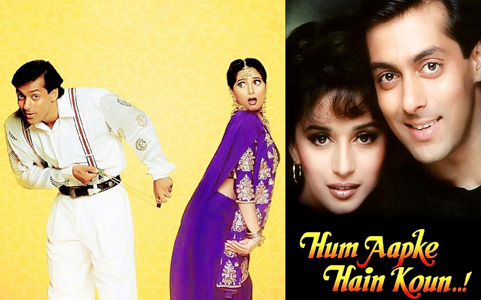 【Madhuri Dixit & Salman Khan】宝莱坞90年代经典电影《情到浓时》经典歌舞插曲 Didi Tera Dewar Deewana哔哩哔哩bilibili