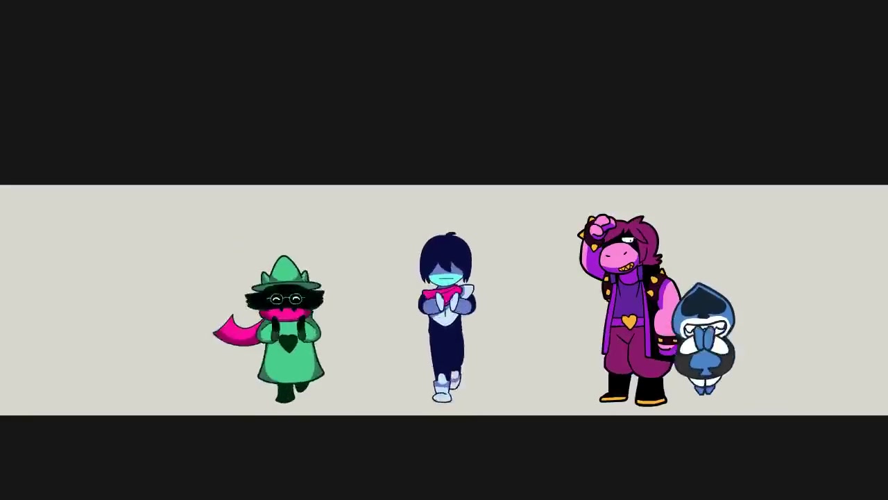 [图]【Deltarune】主角组的舞蹈（作者：NCHProductions）