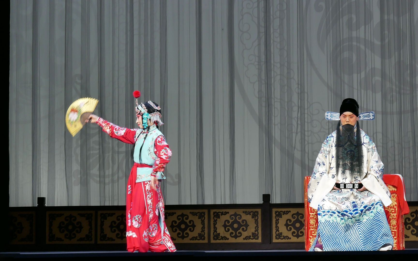 排风》离了那天波府来到三关唱段 见杨延昭孟良20230715湖北省京剧院