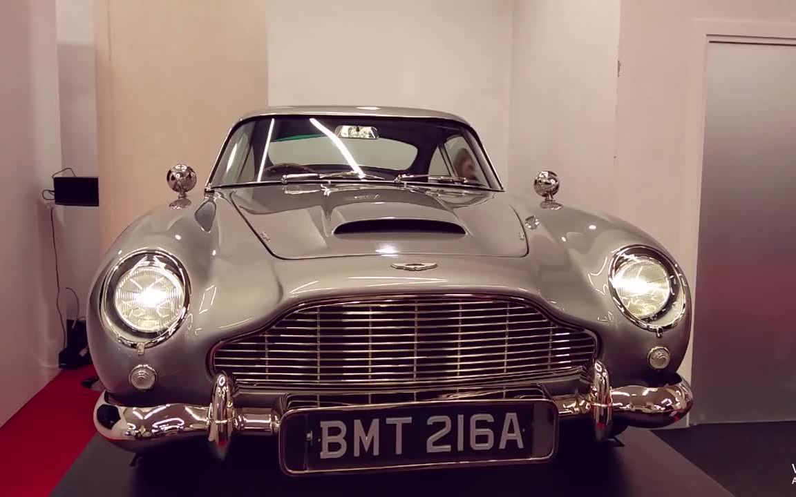 [图]阿斯顿 马丁 1/3 车模ASTON MARTIN DB5 One-Third scale model Bond film SKYFALL 007