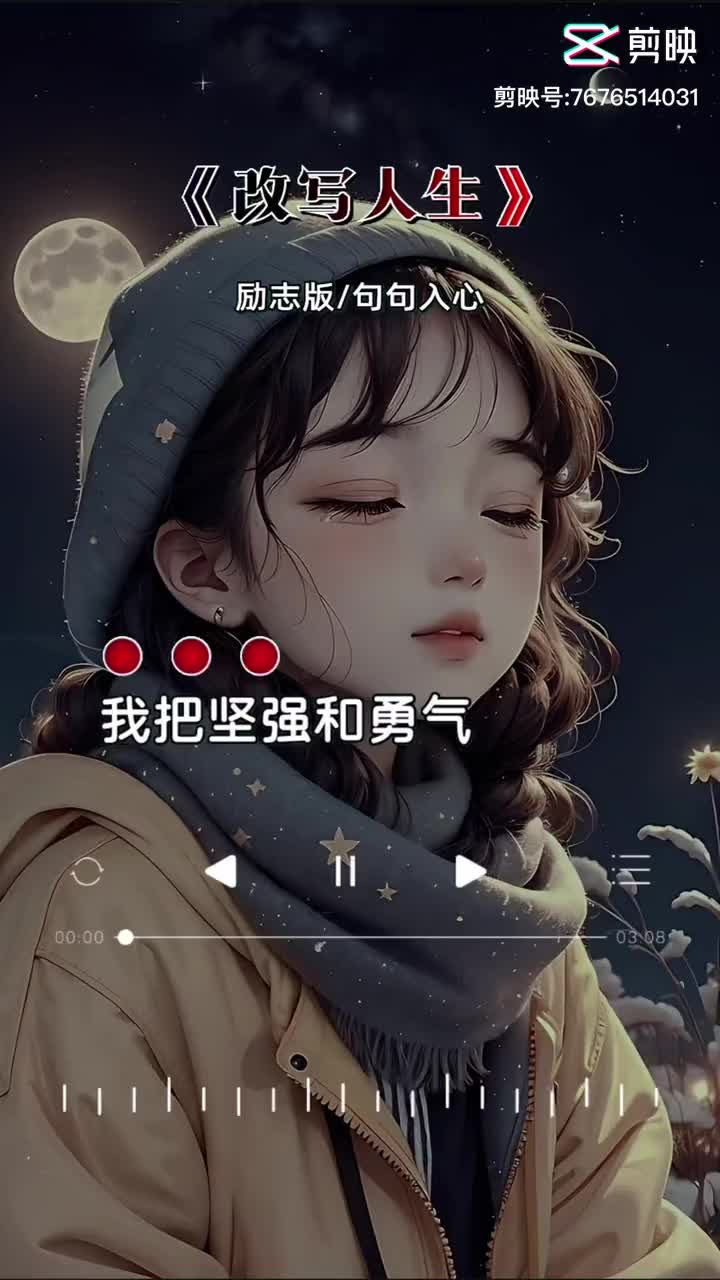 #音乐分享 #改写人生 #情感音乐 #伤感音乐 #好歌分享 #fyp哔哩哔哩bilibili