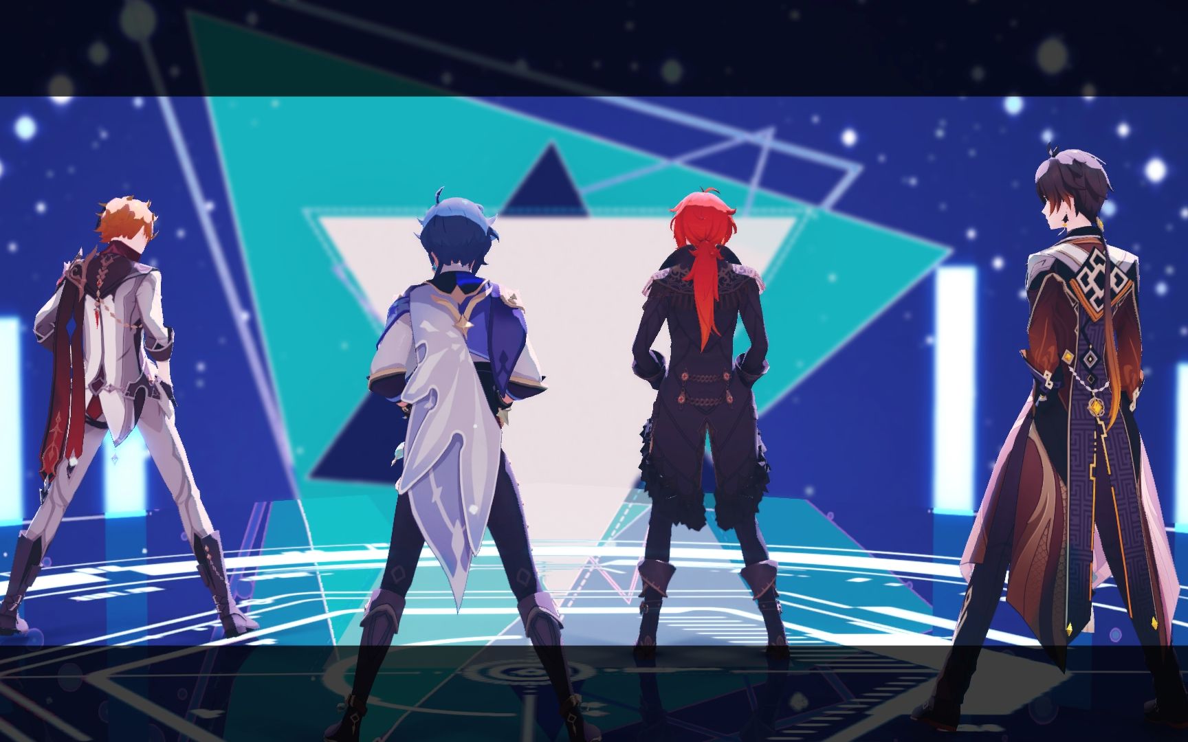 【原神MMD】【枭羽/离达】令其响彻_哔哩哔哩_bilibili