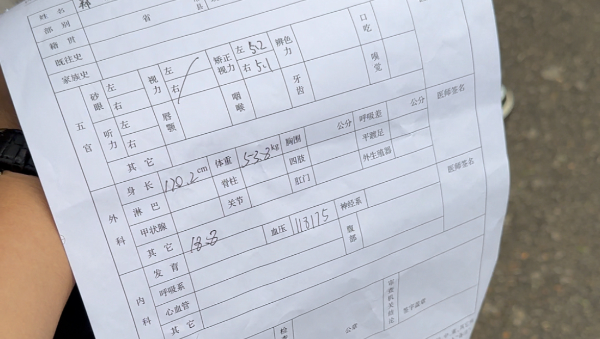 这张纸条上写了什么?你知道吗? 看咋学校体检报告哔哩哔哩bilibili