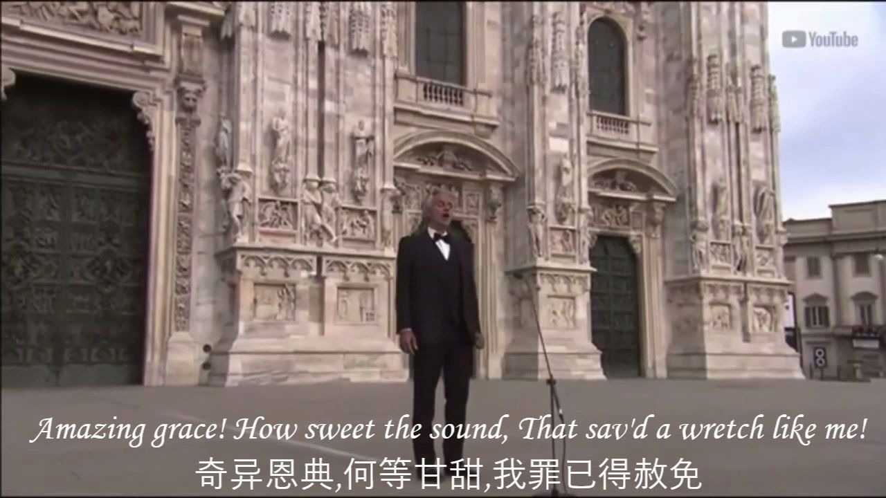 Andrea Bocelli  奇异恩典哔哩哔哩bilibili