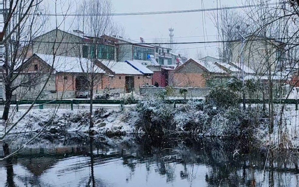 池店镇下雪图片