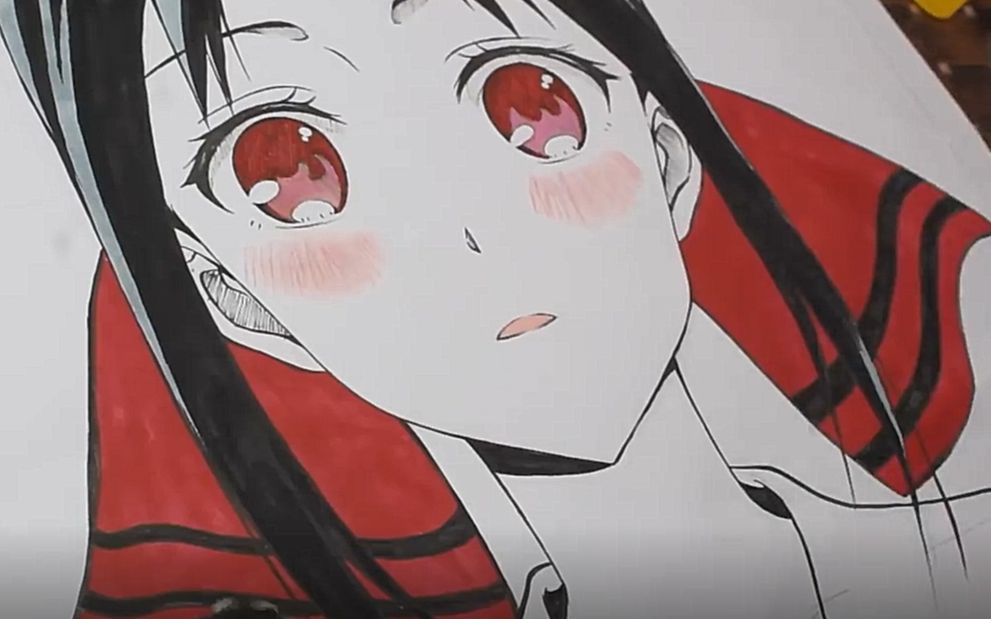 【马克笔手绘】辉夜大小姐想让我告白——大小姐