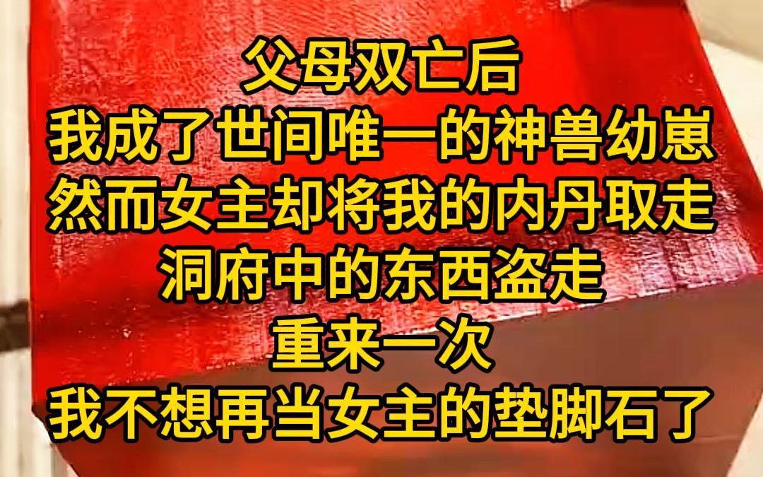 《最佳外挂》父母双亡后,我成了这世间唯一的神兽幼崽,然而女主却将我的内丹取走,洞府中的东西盗走,从此逆袭人生,重开一次,我不想再当女主的垫...